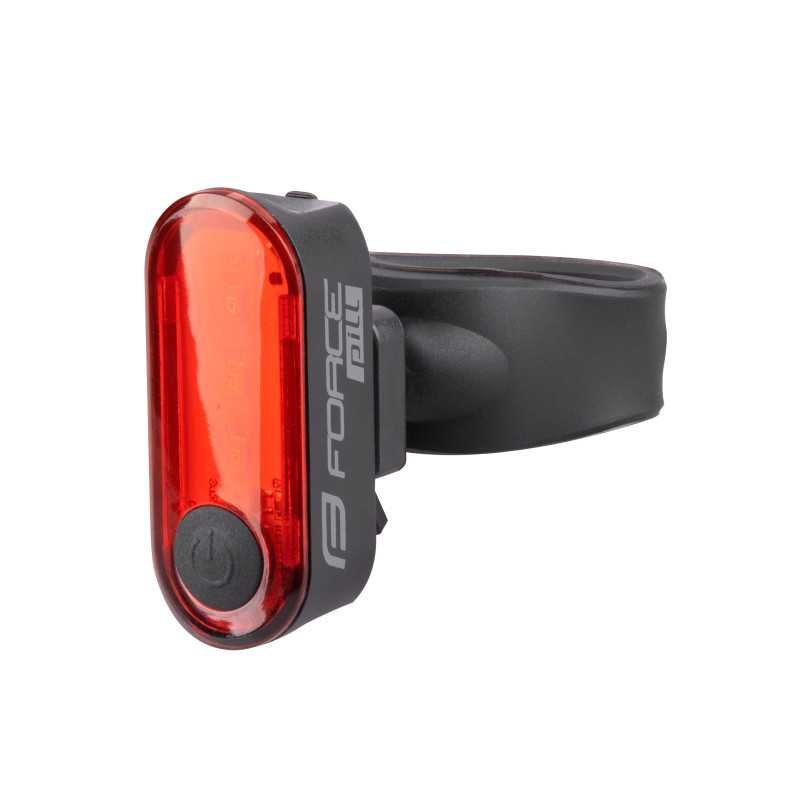 Luz trasera FORCE PILL 12LM 3 x LED USB Luz trasera FORCE PILL 12LM 3 x LED USB