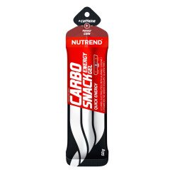 NUTREND CarboSnack gel + CAFFEINE in sachet - 18x50g