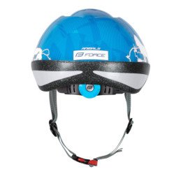 Casco FORCE FUN ANIMALS niño azul-blanco