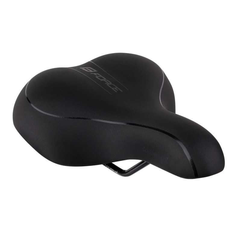 Selle FORCE COMFORT GEL touriste pour femmes noir Selle FORCE COMFORT GEL touriste pour femmes noir