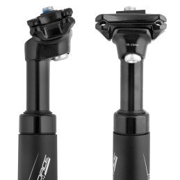Seatpost FORCE TEAM P8.4 susp.27.2-355mm matt black
