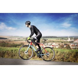 Leg warmers FORCE BREEZE knitted black