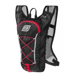 MOCHILA FORCE PILOT 10L PRETO-VERMELHO