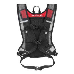 SAC FORCE PILOT 10L NOIR-ROUGE