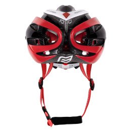 HELMET FORCE ROAD BLACK-RED-WHITE