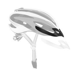 HELMET FORCE ROAD BLACK-RED-WHITE