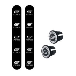 Handlebar tapes FORCE EVA PERFORED BLACK