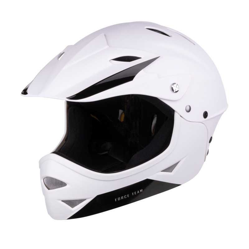 Casco FORCE DOWNHILL junior BLANCO S-M