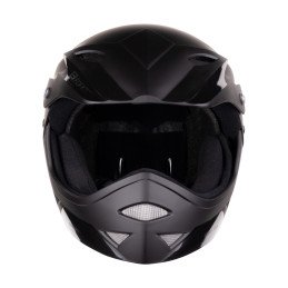 Capacete FORCE DOWNHILL junior PRETO S-M