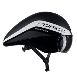 Casco FORCE SCATTER timetrial Negro