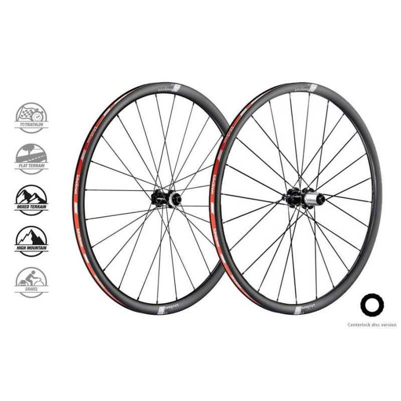 PAIRE DE ROUES SC 30 DISC PAIRE DE ROUES SC 30 DISC