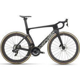 BICICLETA CERVELO S5 AERO CARBONO FORCE AXS PRETA 12 VEL.