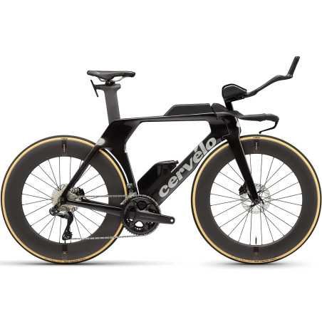 BIKE CERVELO P5 ULTREGRA DI2 FIVE BLACK TRIATHLON 12 SPEEDS