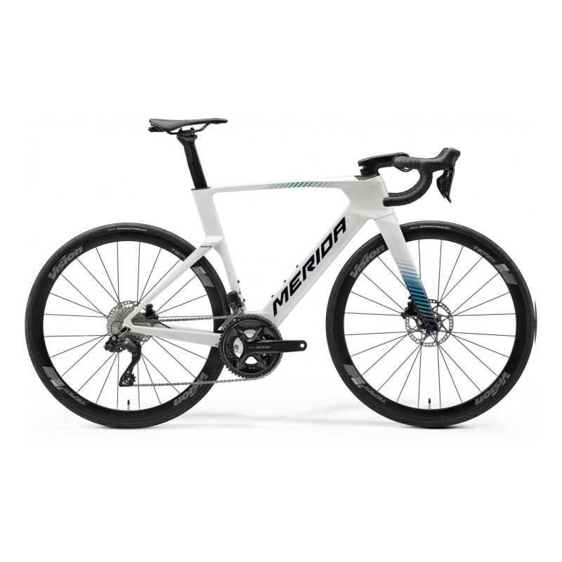BIKE MERIDA REACTO 5000 PEARL/BLUE(TEAL) 2027