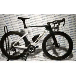 BIKE MERIDA REACTO 7000 HALO GREEN/PEARL WHITE + STICKER GOLD