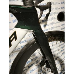 BICICLETA MERIDA REACTO 7000 HALO GREEN/PEARL WHITE + STICKER