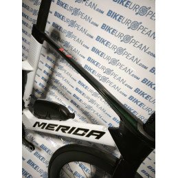 BICICLETA MERIDA REACTO 7000 HALO GREEN/PEARL WHITE + STICKER