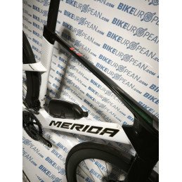 BIKE MERIDA REACTO 7000 HALO GREEN/PEARL WHITE + STICKER GOLD