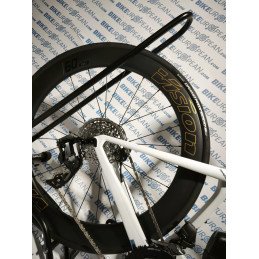 BICICLETA MERIDA REACTO 7000 HALO GREEN/PEARL WHITE + STICKER