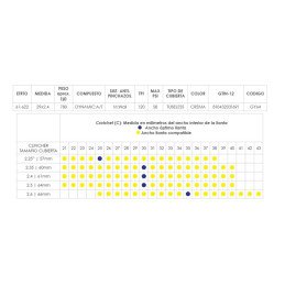NEUMÁTICO PEAK ULTIMATE 29X2.4 TLC NEGRO MARRÓN 120 TPI