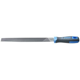 HALF-ROUND FILE WITH HANDLE HALF SMOOTH 200MM