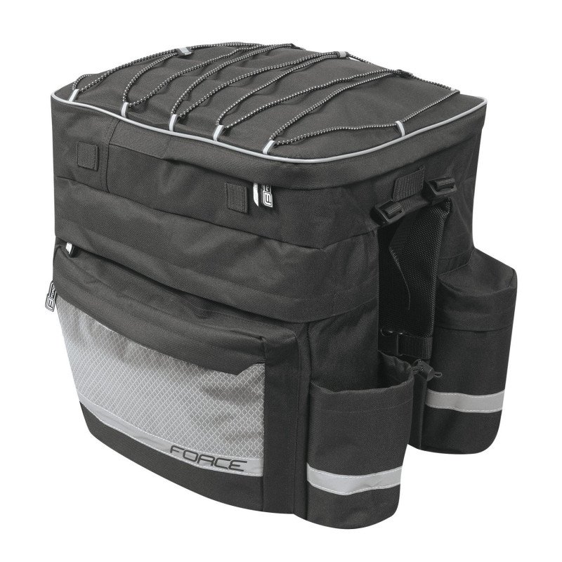 BOLSA TRIPLE TRASERO FORCE TARGET 35L NEGRO