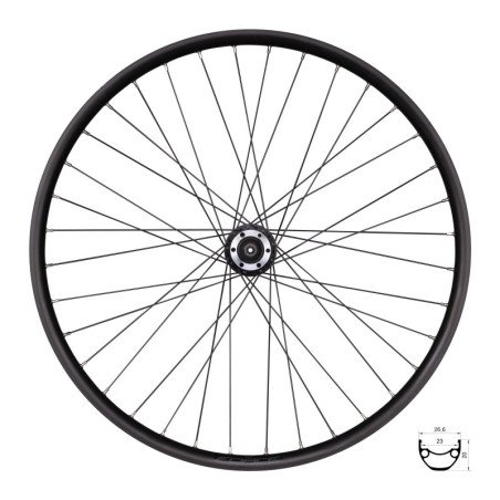 Wheel front FORCE XC DISC 559x23, F804336 6b32H