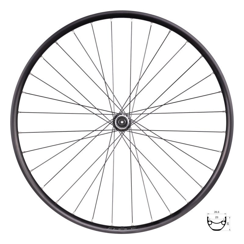 RODA DA FRENTE FORCE XC DISC 622x23 TX505-CL 32S