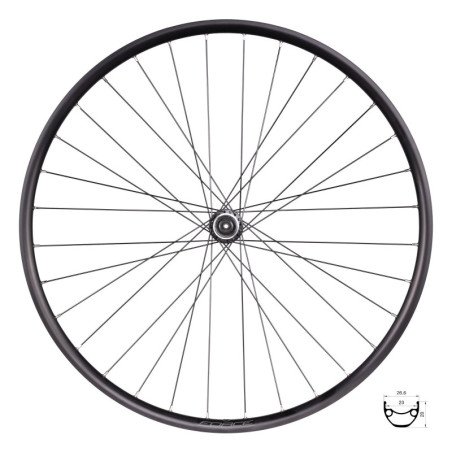 ROUE AVANT FORCE XC DISC 622x23 TX505-CL 32S