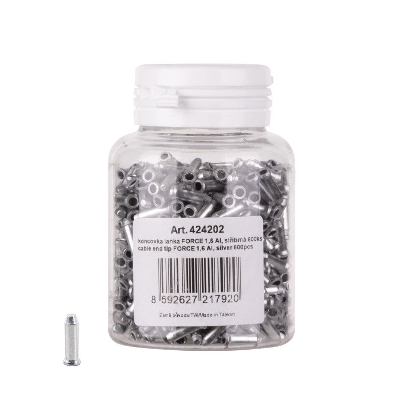 BORNE DE CÂBLE FORCE 1.6MM 600 UNITÉS