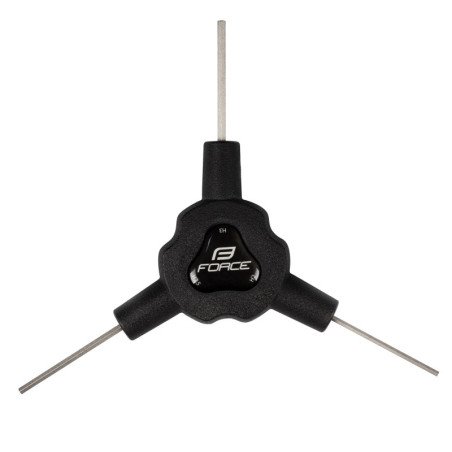 CHAVE Y FORCE 2/2.5/3MM PRETO