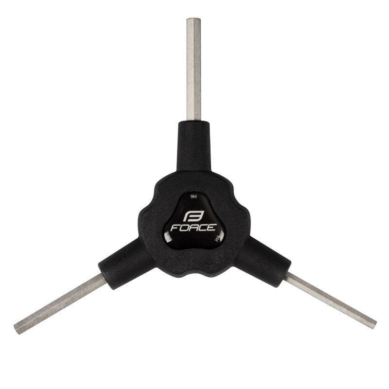 CHAVE Y FORCE 4/5/6MM PRETO