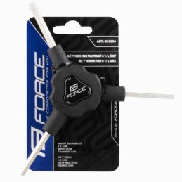 CHAVE Y FORCE 4/5/6MM PRETO