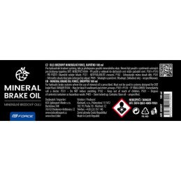 ACEITE DE FRENOS MINERAL TRAVÕES FORCE 100ML