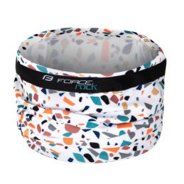 MULTIFUNCTIONAL SCARF FORCE ROCK WHITE