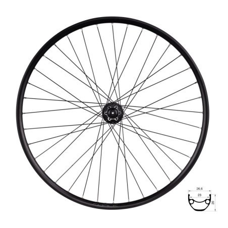 ROUE ARRIÈRE FORCE XC DISC 622X23 FHM475-6B 36H