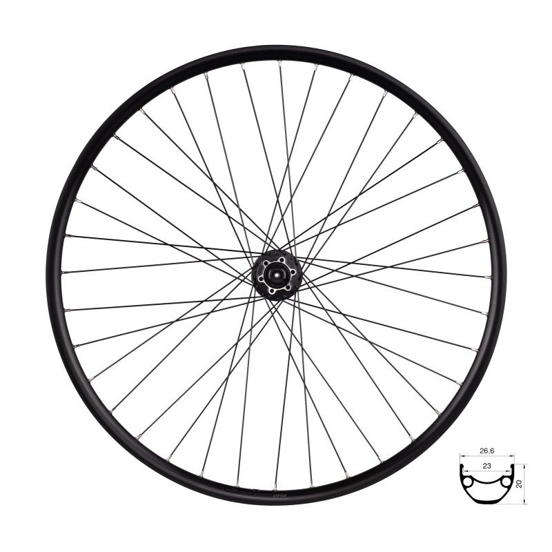 WHEEL FRONT FORCE XC DISC 622X23 HBM475-6B 36H