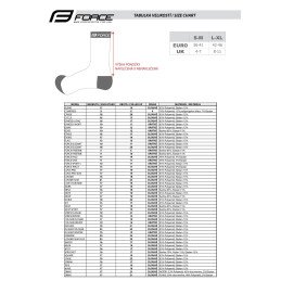 SOCKS FORCE STRIPE LONG BLACK