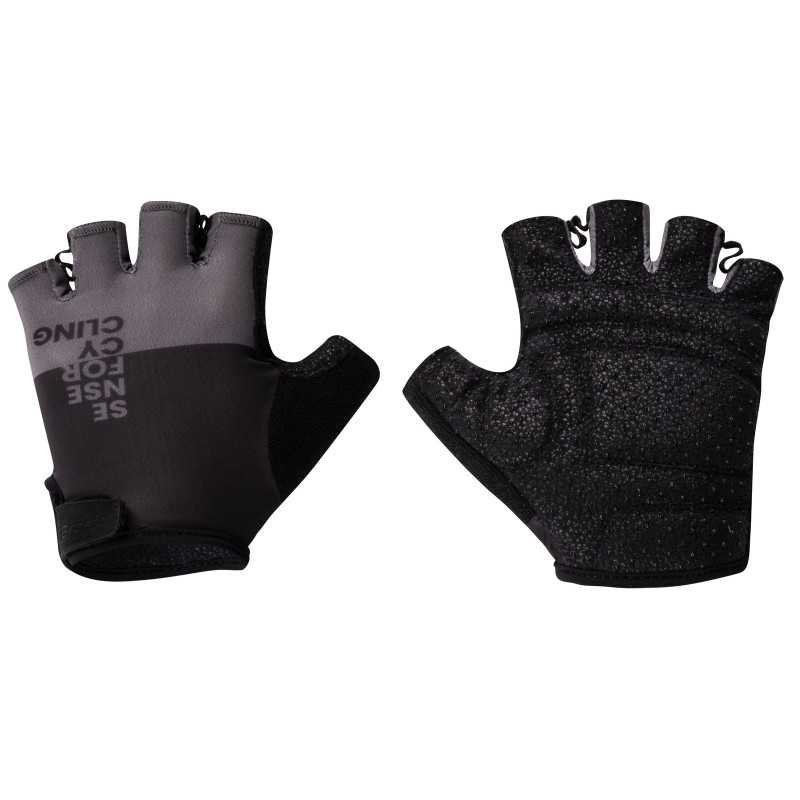 GLOVES FORCE FINE BLACK-GRAY