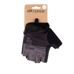 GUANTES FORCE FINE NEGRO-CINZA