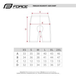 SHORTS FORCE MTB SUPPORT