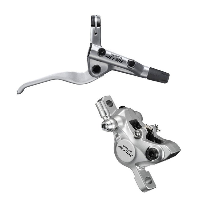 KIT TRAVÃO DISCO FRENTE ALFINE PRATA