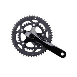 CRANKSET 6/7/8V 175MM 48-38-28D C/ PROTEÇÃO CORRENTE