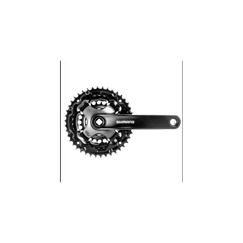 CRANKSET TY 170MM PRETO S/ PROT.