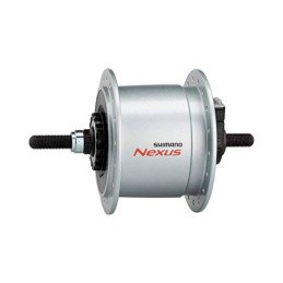 HUB FRONT DINAMO 6V 3W TRAVÃO ROLETOS 36F PRATA