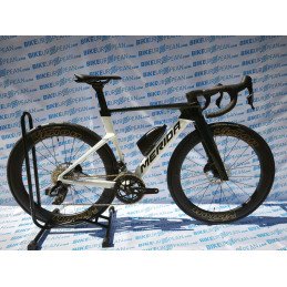 BIKE MERIDA REACTO 7000 HALO GREEN/PEARL WHITE + STICKER GOLD