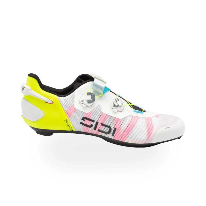 SHOES SIDI WIRE 3 WHITE - FLUO YELLOW