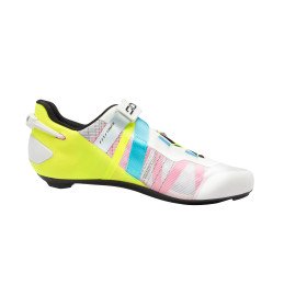 SAPATO SIDI WIRE 3 WHITE - FLUO YELLOW