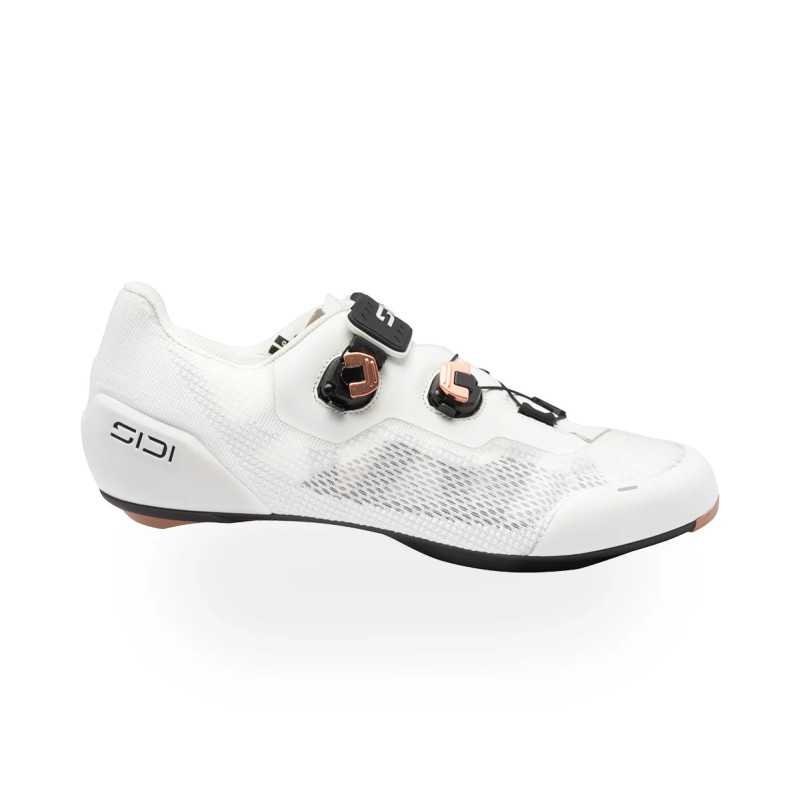 DES CHAUSSURES SIDI GENIUS X VAPO BLANCO