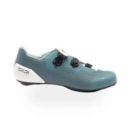 DES CHAUSSURES SIDI GENIUS X WYVE FROST GREY - ICE WHITE
